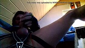 gay solo exploration in personal space