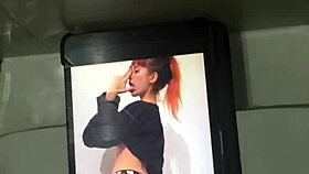 Cum Tribute for Hot Argentinian Fan