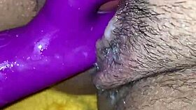 hot milf fucks herself in solo session