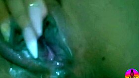 Latina redhead's solo anal trailer