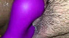 hot milf fucks herself in solo session