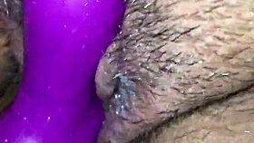 hot milf fucks herself in solo session