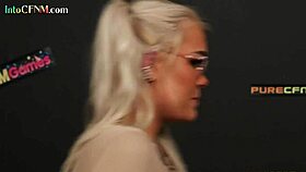 British babe gives oral to future chief during clothed job interview