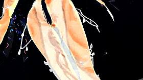 Check out this waist swing dance in anime style.