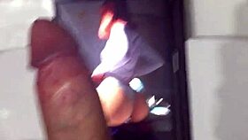 Cum Tribute for Hot Argentinian Fan