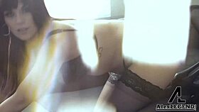 fat dick alex legend pounds big booty babe kiara edwards with dirty talk, cum on tits, ass lick, and facial