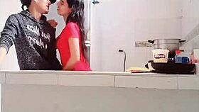 I fuck my friend's wife while she cooks lunch