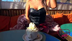 Lylou the Glamorous 25-Year-Old Slut in Lingerie Gets Fucked Hard