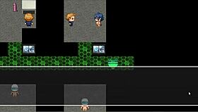 izumi masturbates on john's big dick-shaped dildo in hentai game