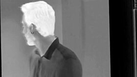 Bad boy bunny in Halloween costume, cumshot fun