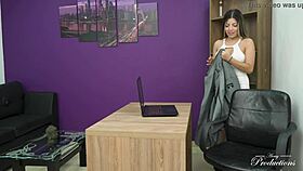 Boss catches me masturbating at work 😳