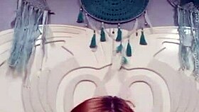 Dana Barzagli masturbates alone