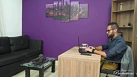 Boss catches me masturbating at work 😳