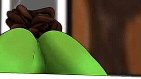 multiverse bbc intensely fucks big butt green skinned hottie