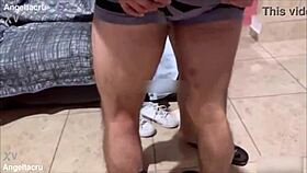 Dude, mi stepbro begs me not to shower after gym so we can hook up and he fills my ass with cum! 😈