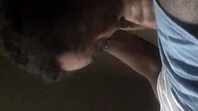 Getting Head From Curly Tinder Girl