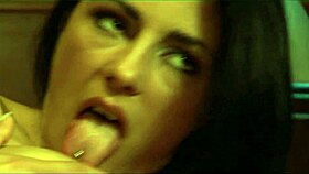 The brunette dives into muff eating before anal sex, licking pussy and assfucking with cumshot.