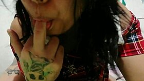 Dana Barzagli, Latina Pornstar, Masturbates Passionately On Camera!