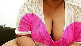 Sexy Big Tits Girl Arousing Emotions