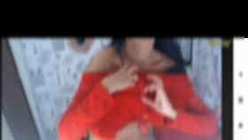 Chastity gropes her pussy on webcam and sends kisses