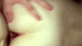 Big ass amateur blonde bends over for intense doggystyle fucking