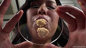 ASIAN JAPANESE COMPILATION CHEWING FETISH 01