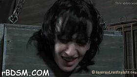 Hey babe, why are you in that latex dress getting punished in the garage?