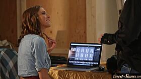 petite teen pussyfucked after photoshoot