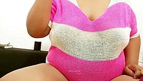 Sexy Big Tits Girl Arousing Emotions