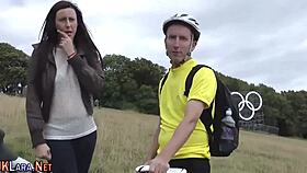 British milf in stockings gets facial hd 😍