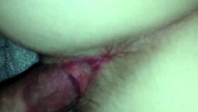 Close up of asshole while fucking wife's pussy and cumming on her ass 😍