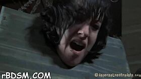 Hey babe, why are you in that latex dress getting punished in the garage?