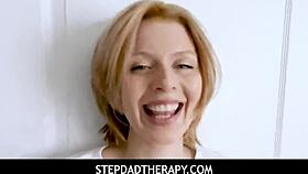 Stepdadtherapy - Teen Stepdaughter Orgasms on Stepdad's Fingers Pov - Sahara Skye Jay Rock