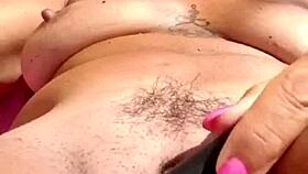 I watched that milf's huge pussy lips orgasm like a slut in retro blue films