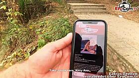 Will this German tourist fuck the Mexican street slut in public?