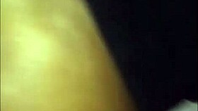 Ebony couple gets down with intense doggystyle action