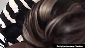 mexican milf gabby quinteros sucks huge black dick