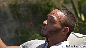 Hot Wife Febby Twigs and Husband Dillion Diaz Get Fucked by Bisexual Friend Dante Colle