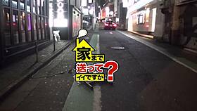 asian babe with big tits gives suggestive blowjob