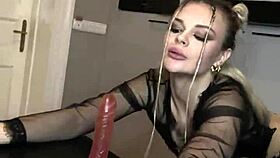 luisastarvip asks, want to see me play with this red dildo in the kitchen? full video