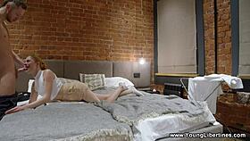 hey, hungry fox just needs a hard pounding in her shaved pussy. she's packing wild energy!