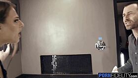 Pornfidelity James Deen Pounds Gia Derza In The Bathroom