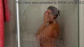 soraya carioca bathing with camera provocation