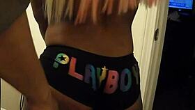 Cute ebony teen receives spanking