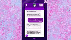 Magical mischief unfolds as the wizard engages in playful antics with his member