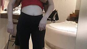 Redhead wife explodes in true orgasm after intense fingering masturbation at home