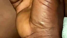 Playing with that nigerian pussy is so fun and beautiful