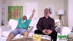 I can’t believe Superball is banging stepsons and stepsister on Familystroke!