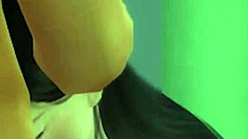 Asian Blowjob Tease by Window