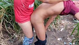 Male Fucking The Mixed In The Middle Of The Trail!